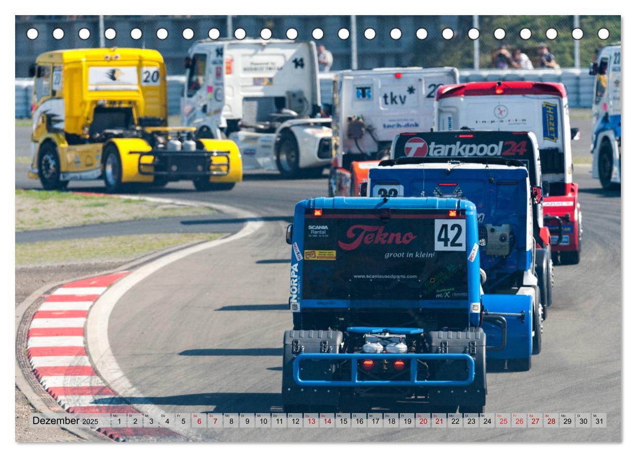 Bild: 9783457159156 | Best of TRUCK RACING (Tischkalender 2025 DIN A5 quer), CALVENDO...