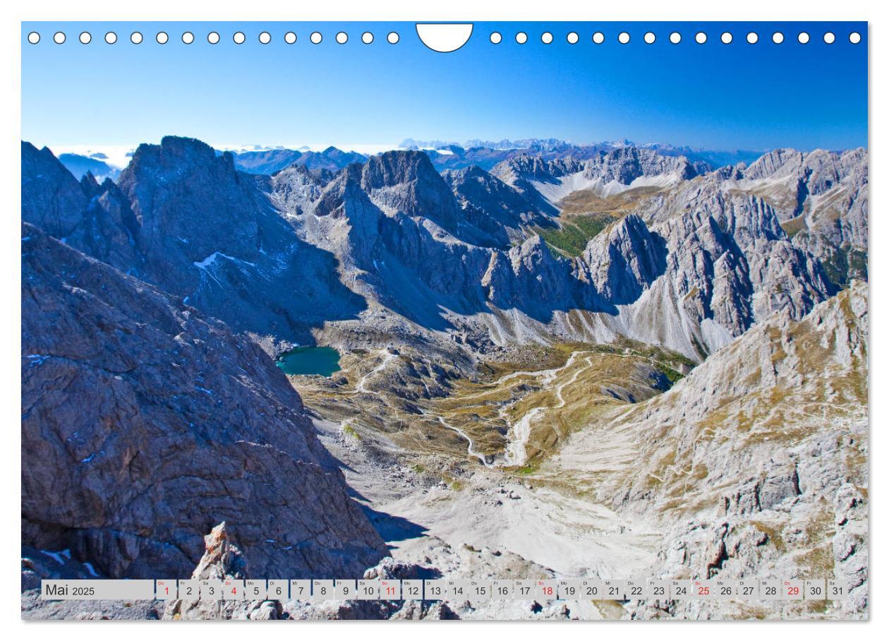 Bild: 9783435149445 | Lienzer Dolomiten (Wandkalender 2025 DIN A4 quer), CALVENDO...