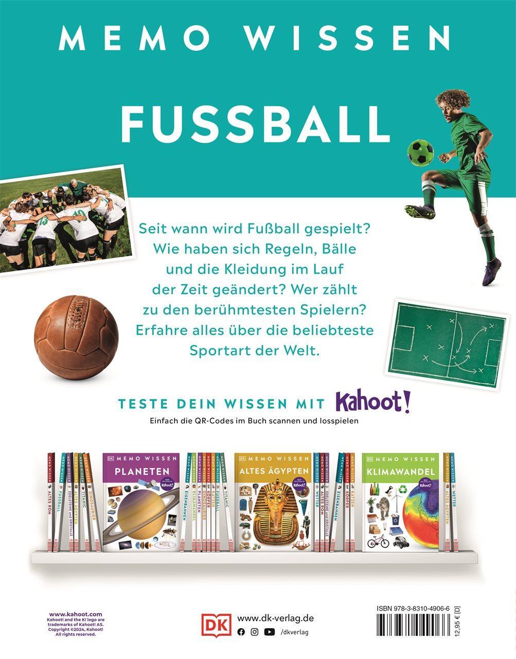 Rückseite: 9783831049066 | memo Wissen. Fußball | Hugh Hornby | Buch | 72 S. | Deutsch | 2024