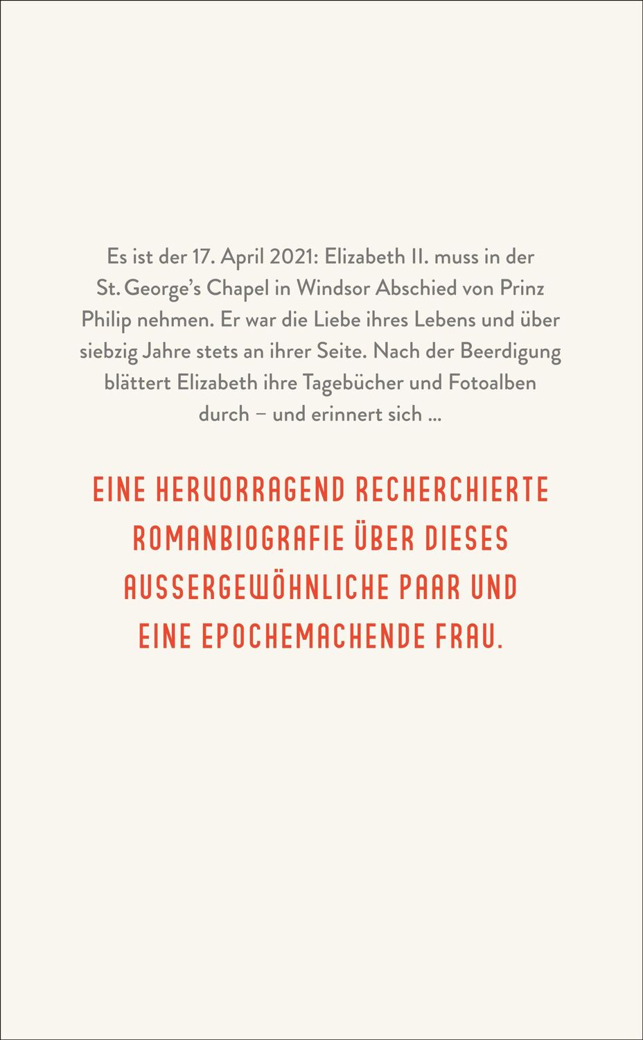 Rückseite: 9783458682967 | Elizabeth II. und die Lieben ihres Lebens | Gabriele Diechler | Buch