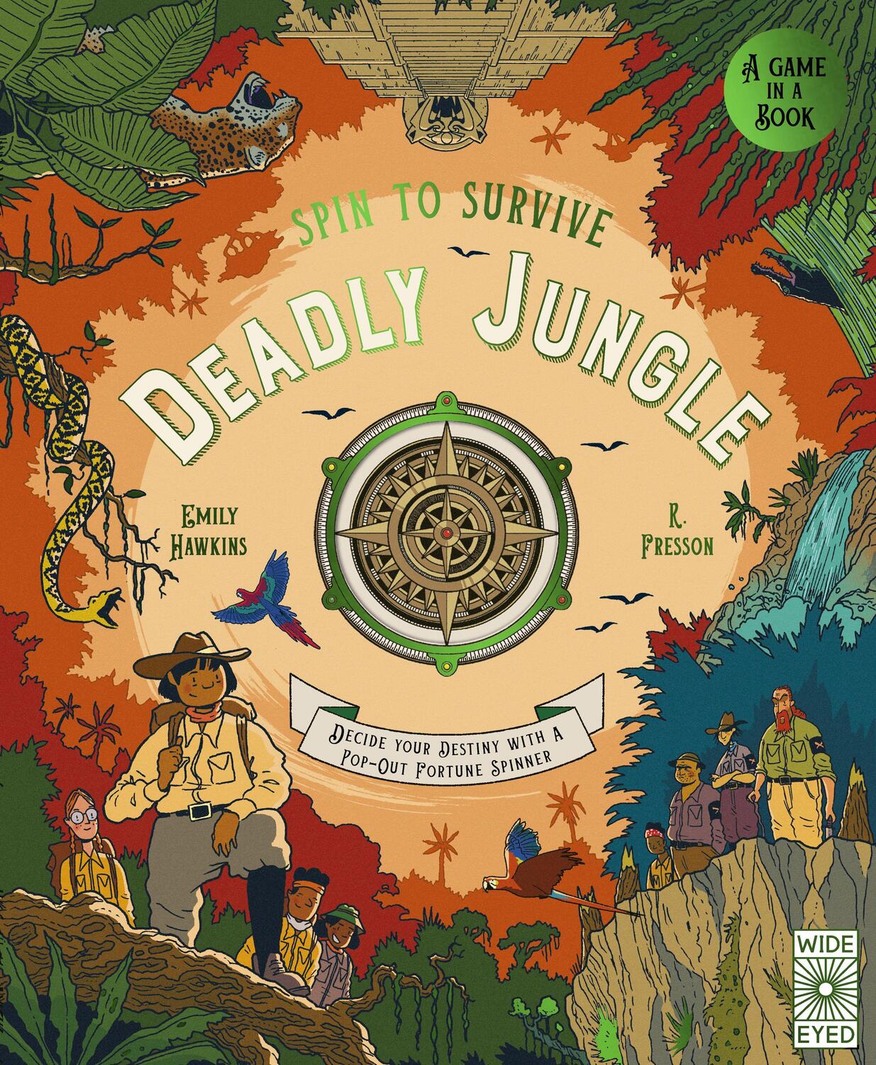 Cover: 9780711265721 | Spin to Survive: Deadly Jungle | Emily Hawkins | Taschenbuch | 2022