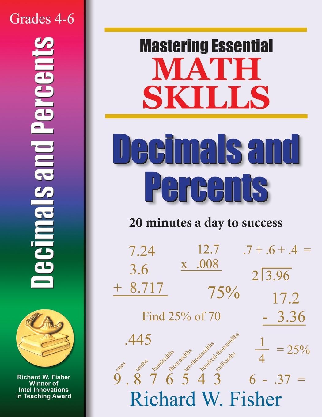 Cover: 9780966621167 | Mastering Essential Math Skills | Decimals and Percents | Fisher