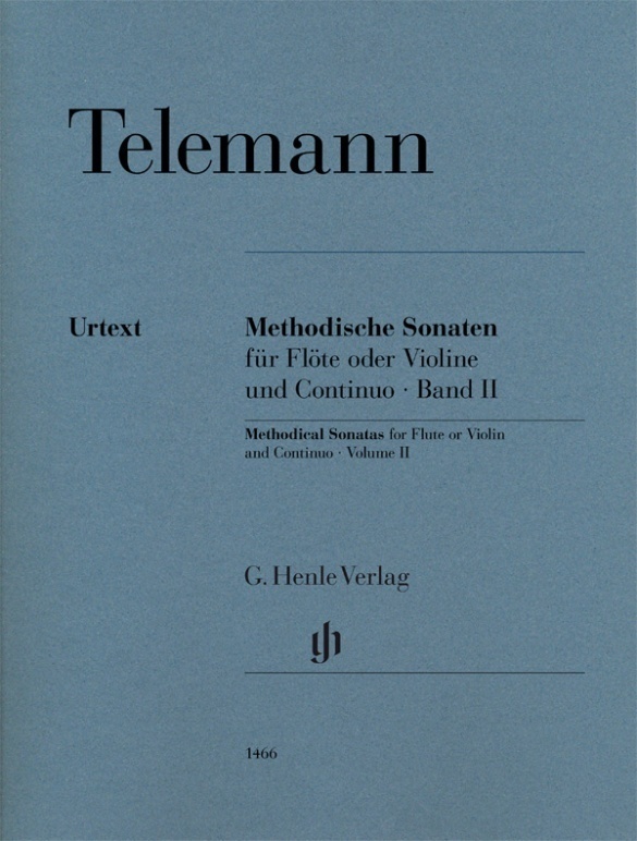 Cover: 9790201814667 | Telemann, Georg Philipp - Methodische Sonaten für Flöte oder...
