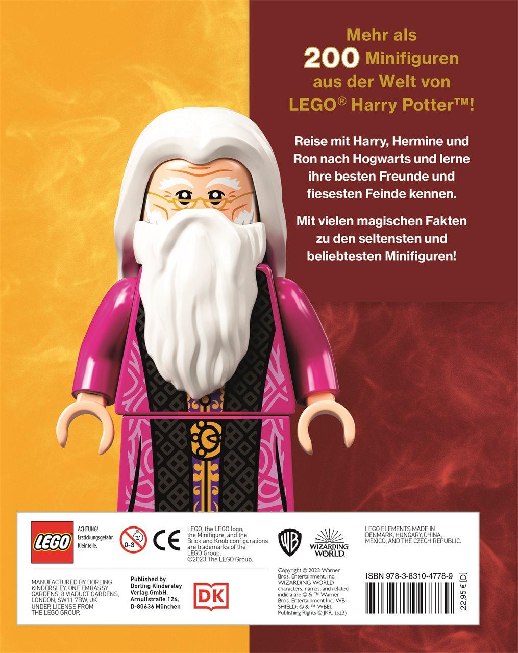 Rückseite: 9783831047789 | LEGO® Harry Potter Lexikon der Minifiguren | Elizabeth Dowsett | Buch