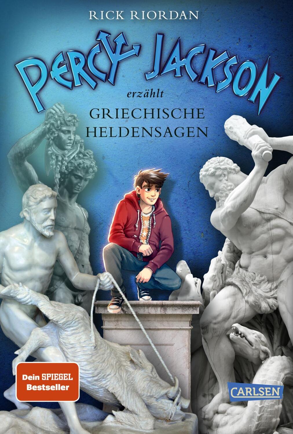 Cover: 9783551556714 | Percy Jackson erzählt: Griechische Heldensagen | Rick Riordan | Buch