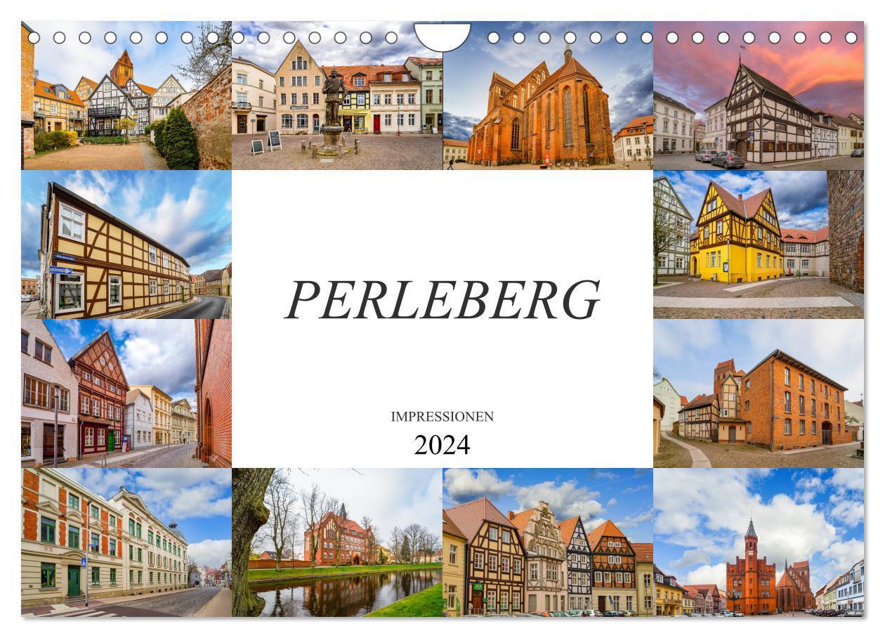 Cover: 9783383012976 | Perleberg Impressionen (Wandkalender 2024 DIN A4 quer), CALVENDO...