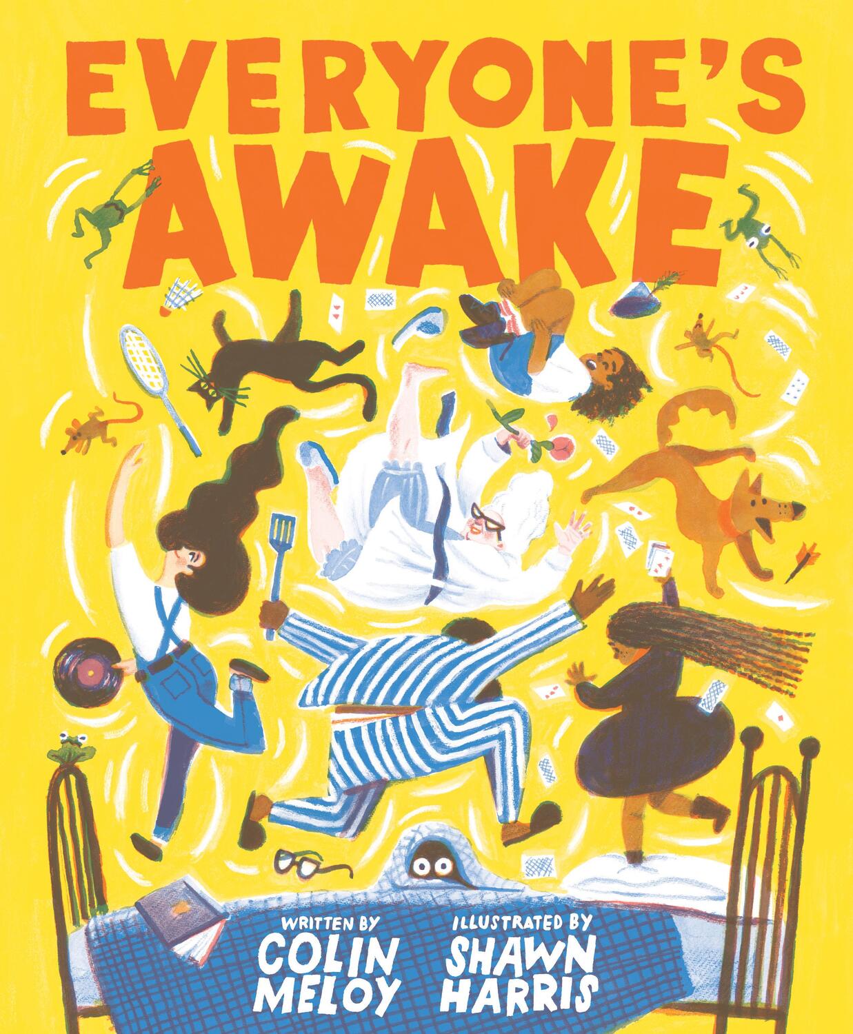 Cover: 9781452178059 | Everyone's Awake: (Read-Aloud Bedtime Book, Goodnight Book for Kids)