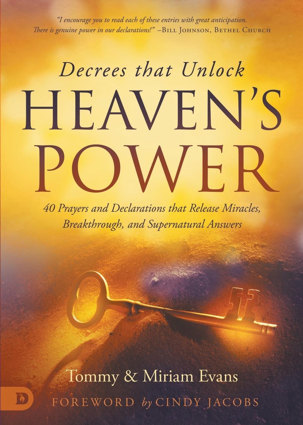 Cover: 9780768460117 | Decrees that Unlock Heaven's Power | Tommy Evans (u. a.) | Taschenbuch