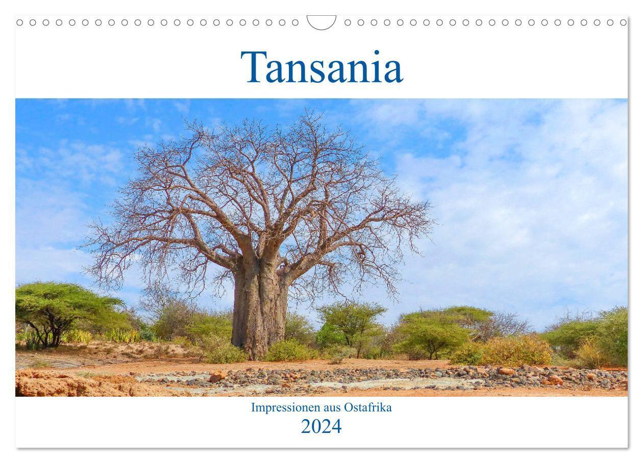 Cover: 9783383054877 | Tansania. Impressionen aus Ostafrika (Wandkalender 2024 DIN A3...