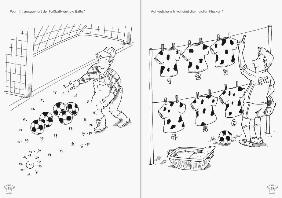 Bild: 9783473417155 | Fußball. Malen - Rätseln - Quizzen | Falko Honnen (u. a.) | Buch
