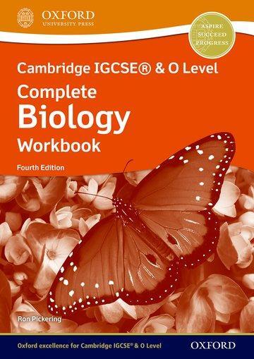 Cover: 9781382005838 | Cambridge IGCSE &amp; O Level Complete Biology: Workbook | Ron Pickering
