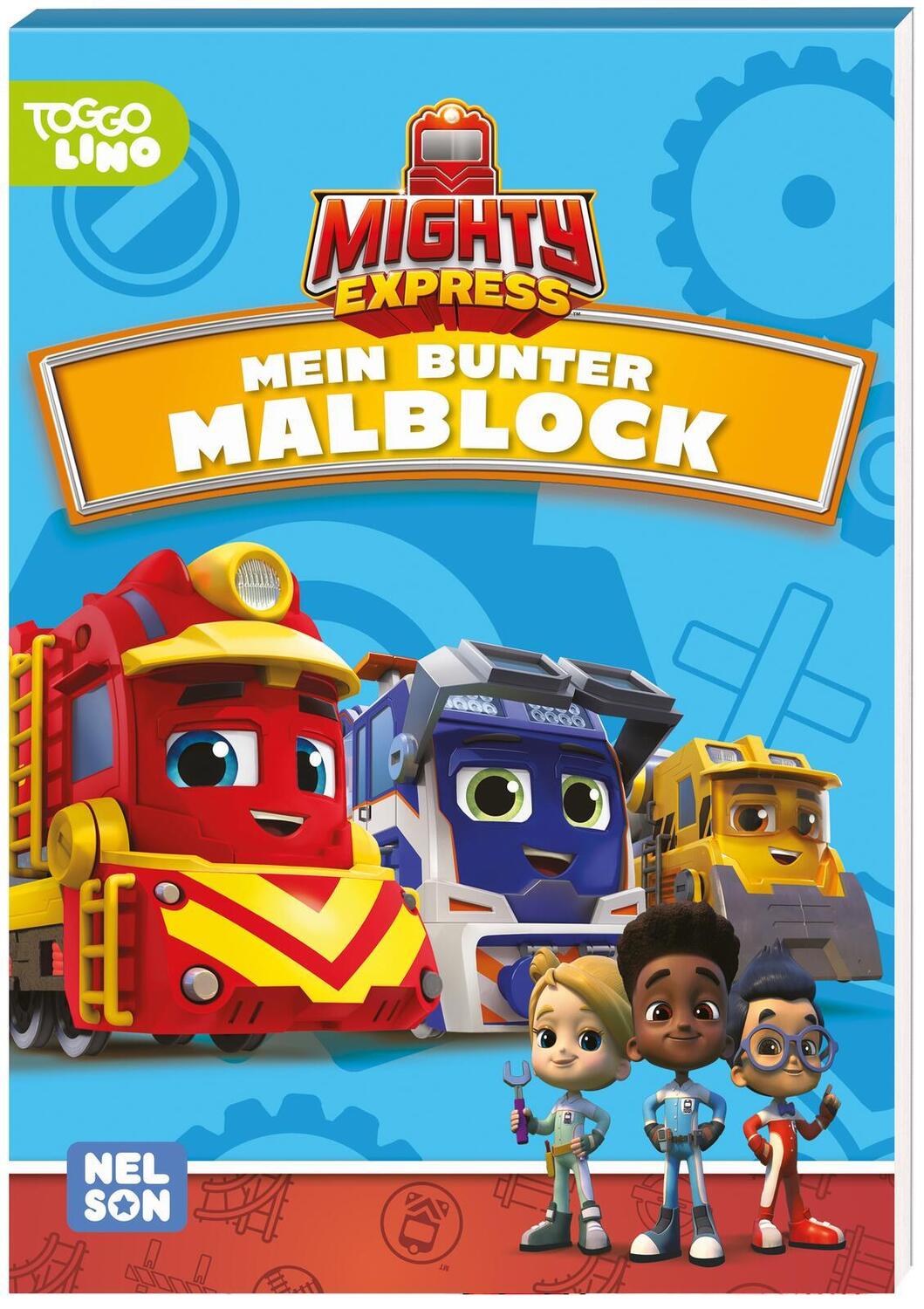Cover: 9783845123721 | Mighty Express: Mein bunter Malblock | Taschenbuch | Mighty Express