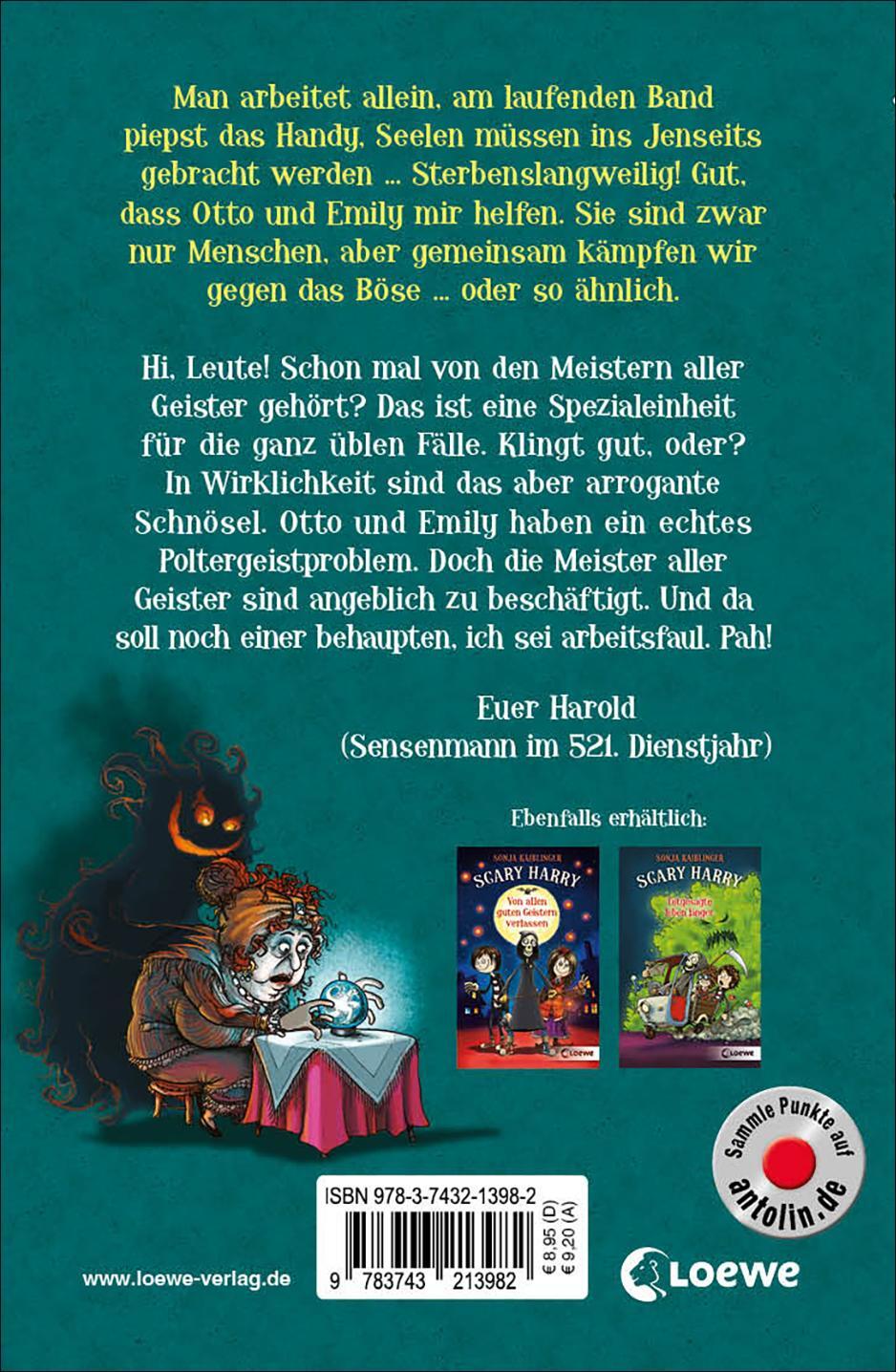 Rückseite: 9783743213982 | Scary Harry (Band 3) - Meister aller Geister | Sonja Kaiblinger | Buch