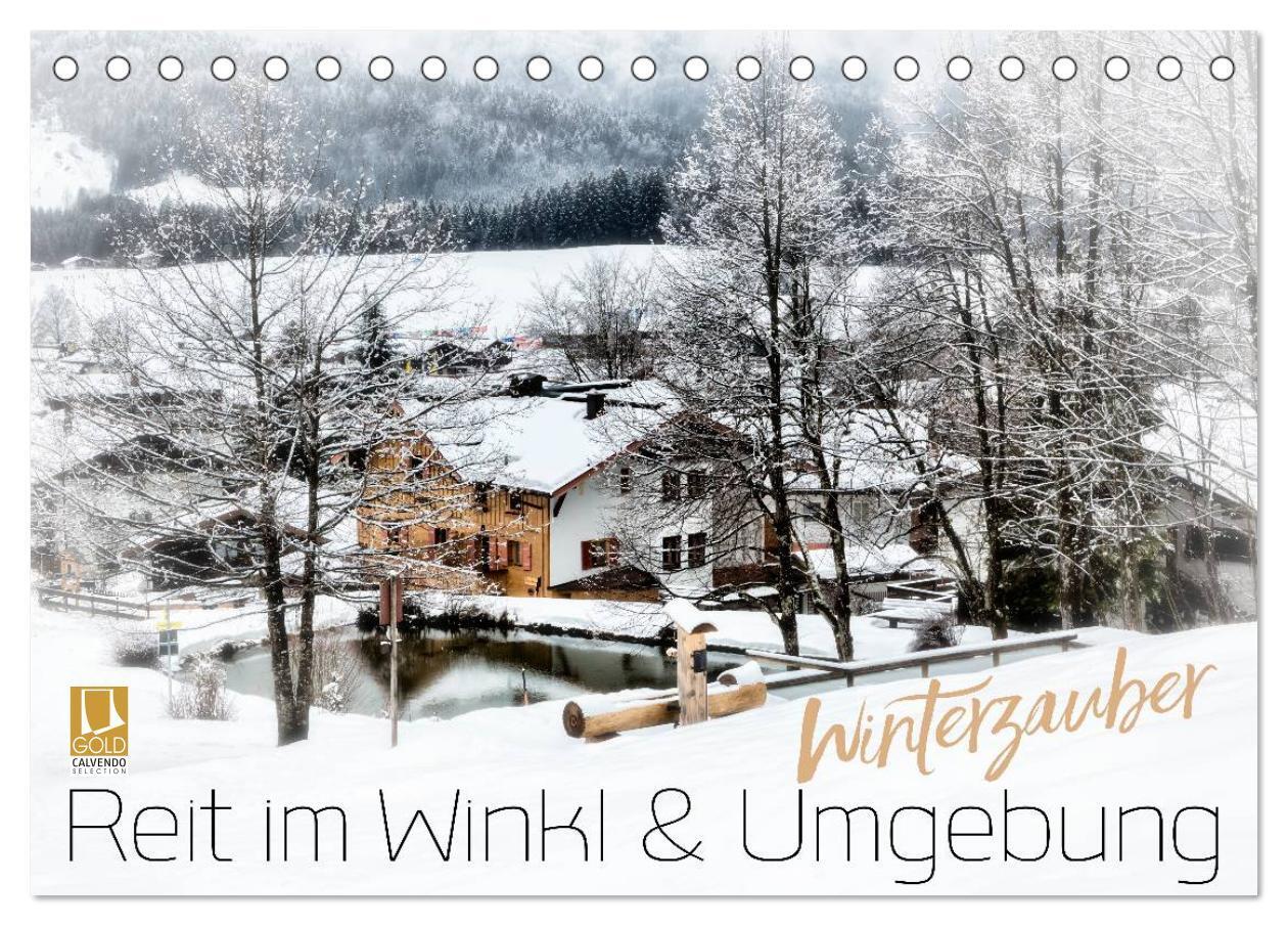 Cover: 9783435476350 | WINTERZAUBER Reit im Winkl und Umgebung (Tischkalender 2025 DIN A5...