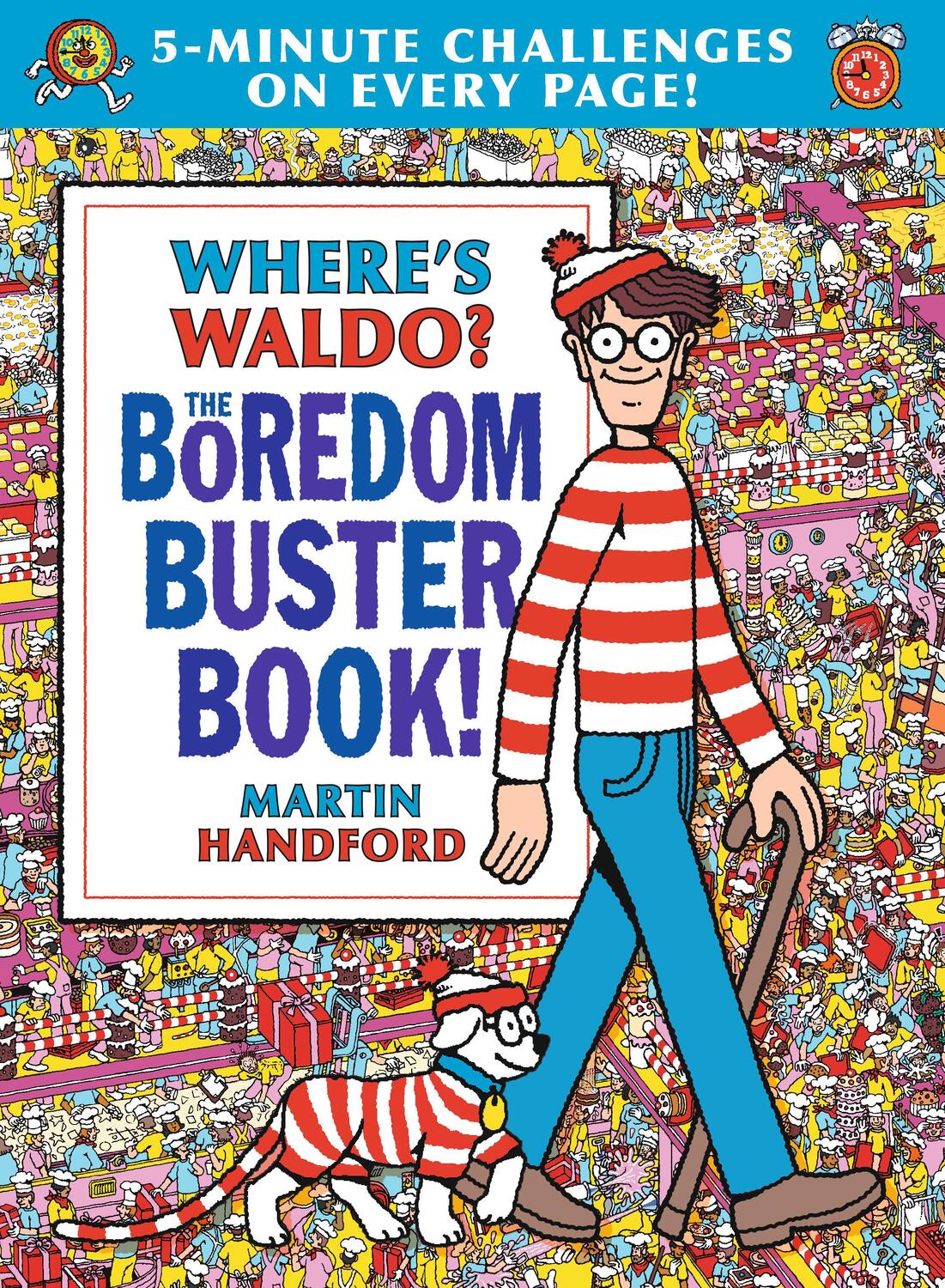 Cover: 9781536211450 | Where's Waldo? the Boredom Buster Book: 5-Minute Challenges | Handford