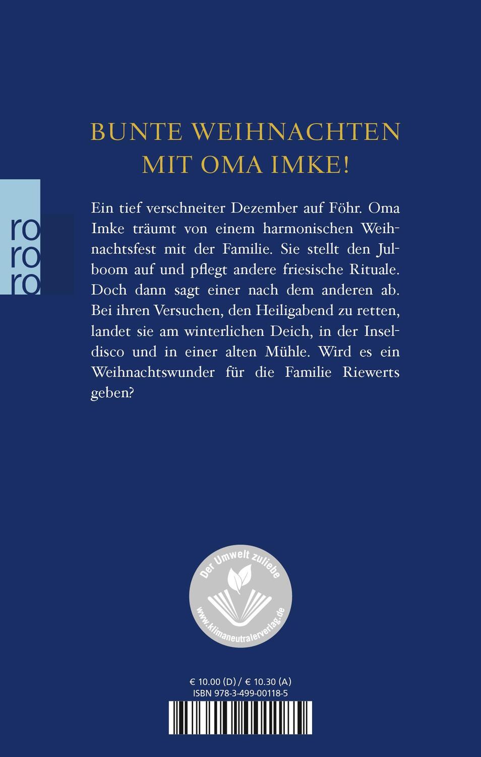 Rückseite: 9783499001185 | Omas Inselweihnacht | Janne Mommsen | Buch | Die Oma-Imke-Reihe | 2019