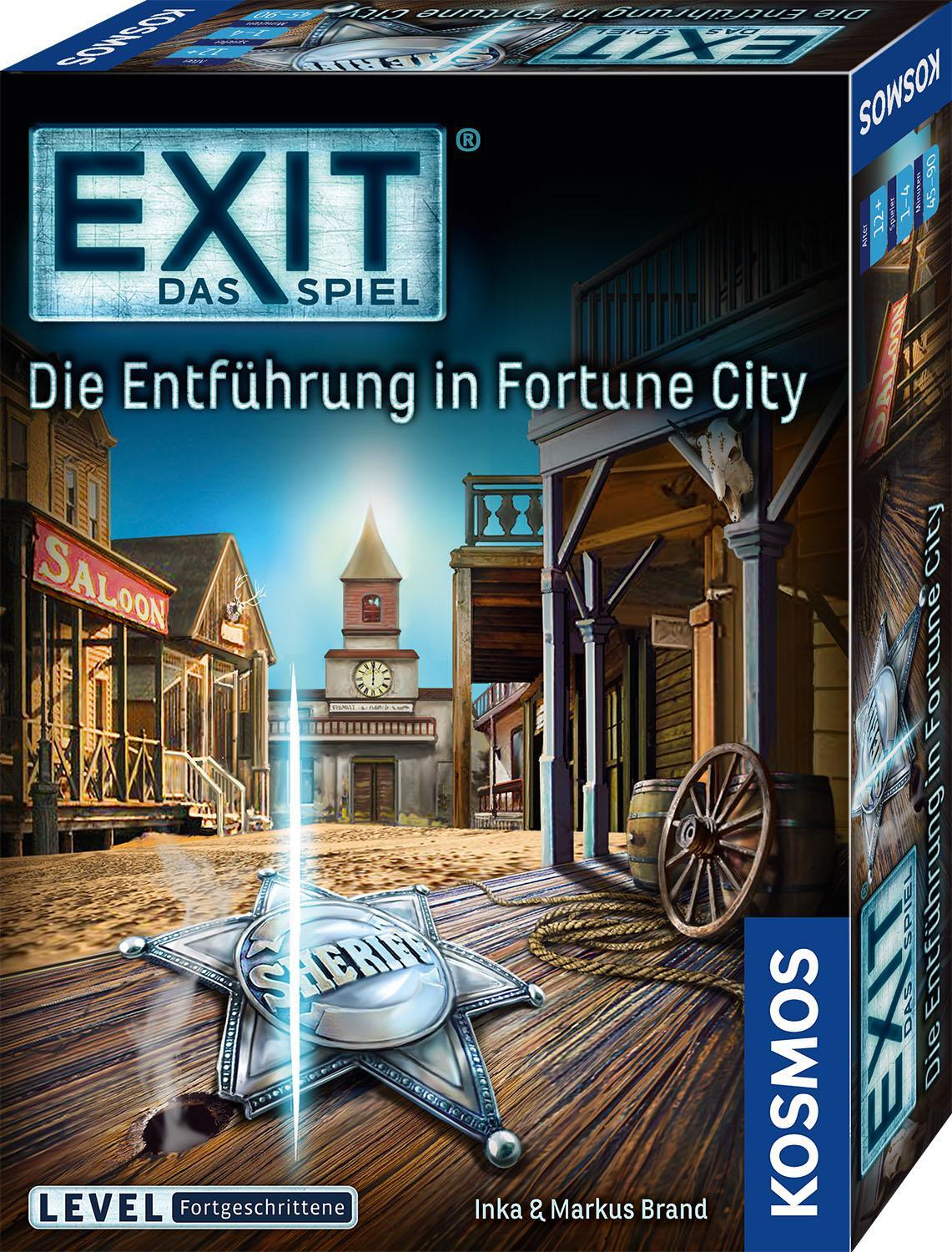 Cover: 4002051680497 | EXIT® - Das Spiel: Die Entführung in Fortune City | Brand | Spiel