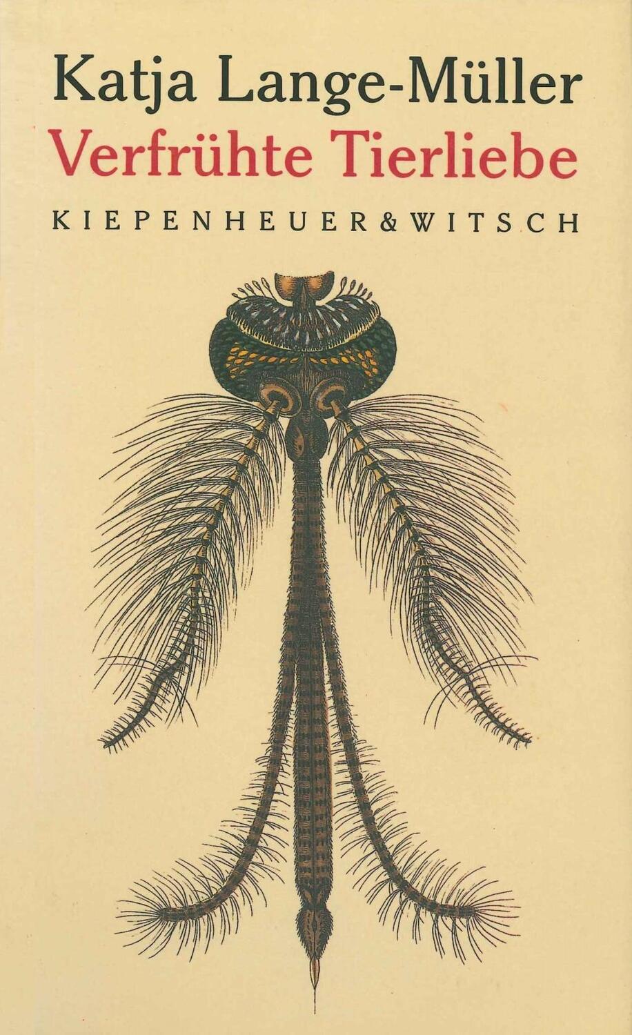 Cover: 9783462024456 | Verfrühte Tierliebe | Katja Lange-Müller | Buch | 144 S. | Deutsch