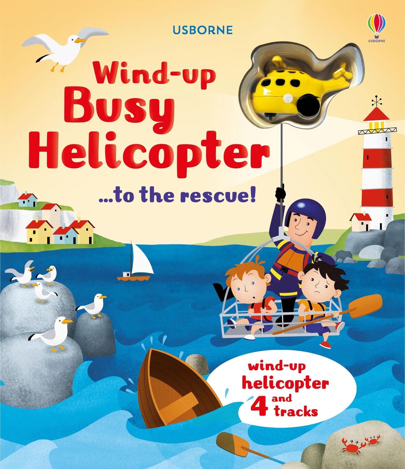 Cover: 9781474942775 | Wind-Up Busy Helicopter...to the Rescue! | Fiona Watt | Buch | 2018