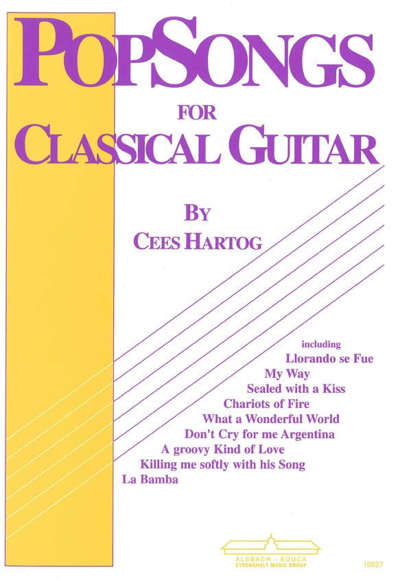 Cover: 9789043142472 | Popsongs For Classical Guitar 1 | Alsbach Educa | EAN 9789043142472