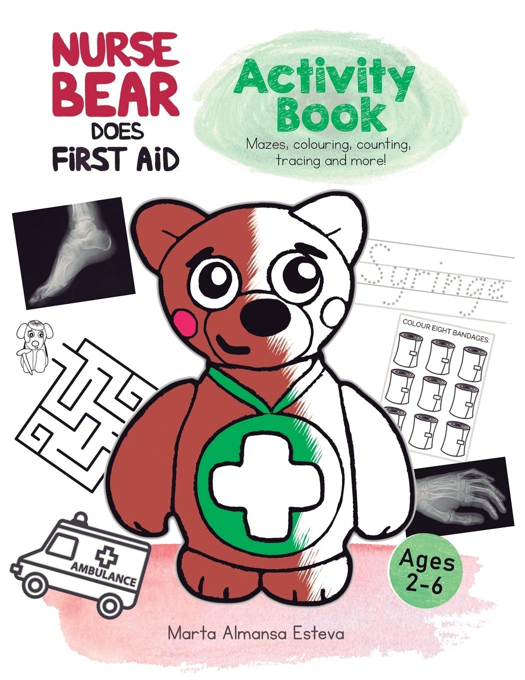 Cover: 9781838354275 | Nurse Bear Does First Aid Activity Book | Marta Almansa Esteva | Buch