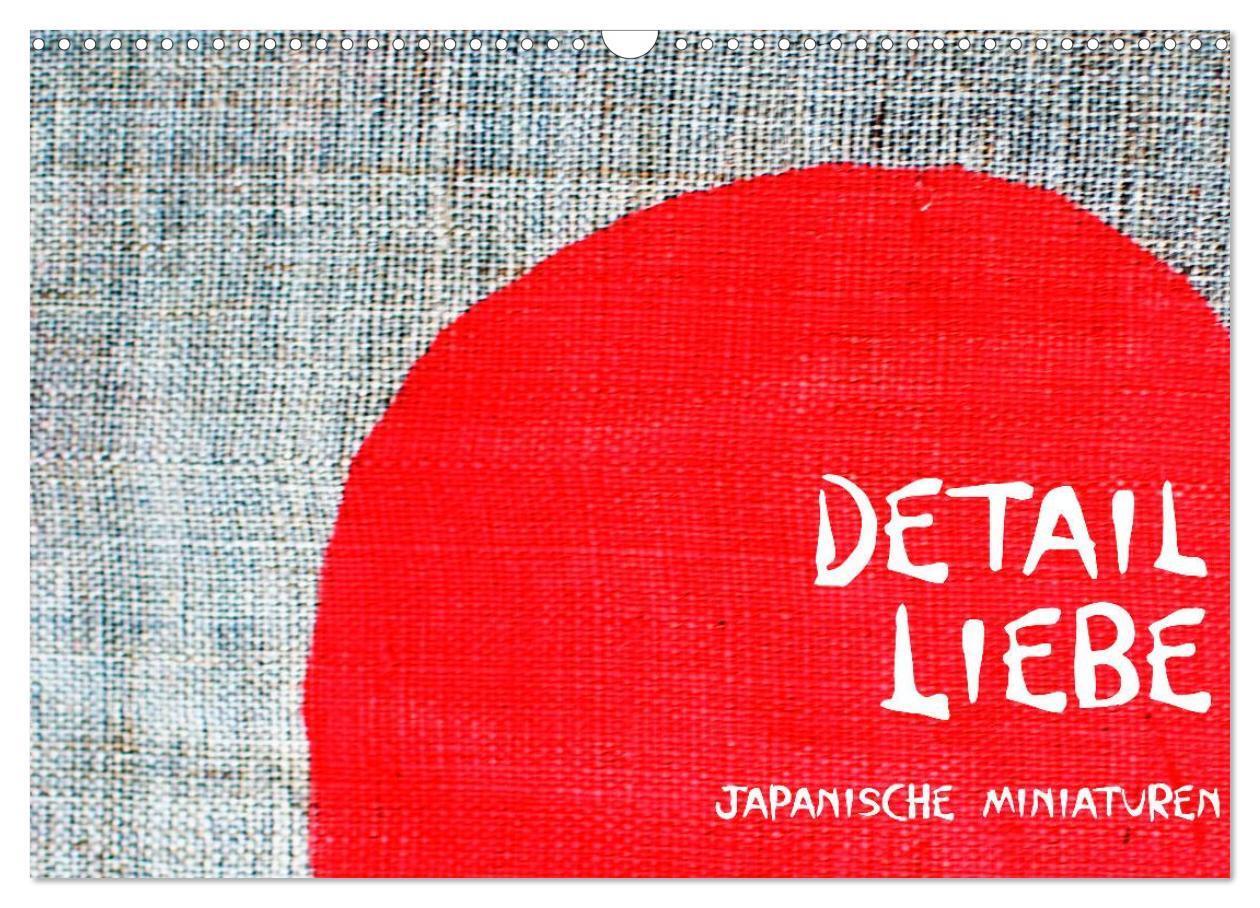 Cover: 9783435635498 | Detail Liebe ¿ Japanische Miniaturen (Wandkalender 2025 DIN A3...