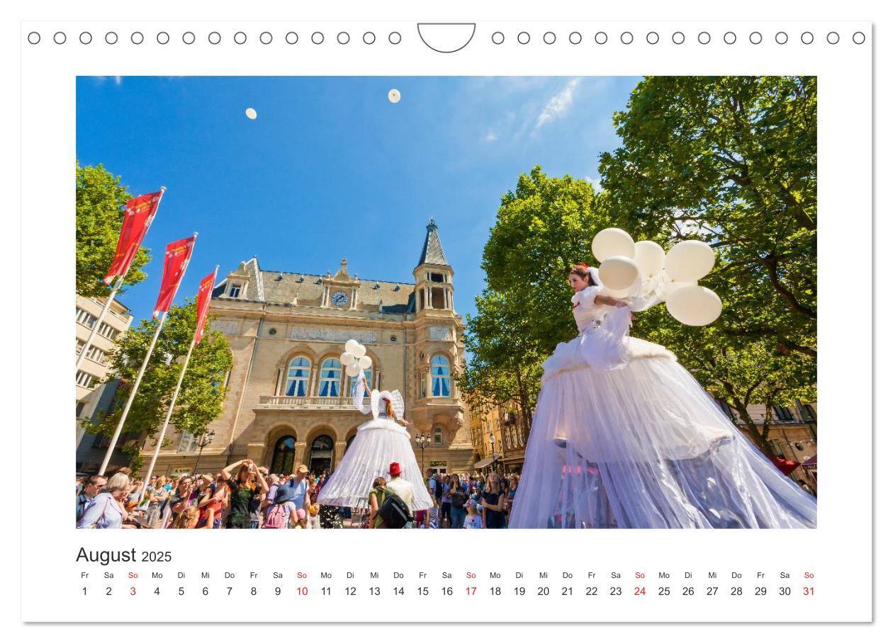 Bild: 9783435592586 | LUXEMBURG Stadt der Kontraste (Wandkalender 2025 DIN A4 quer),...