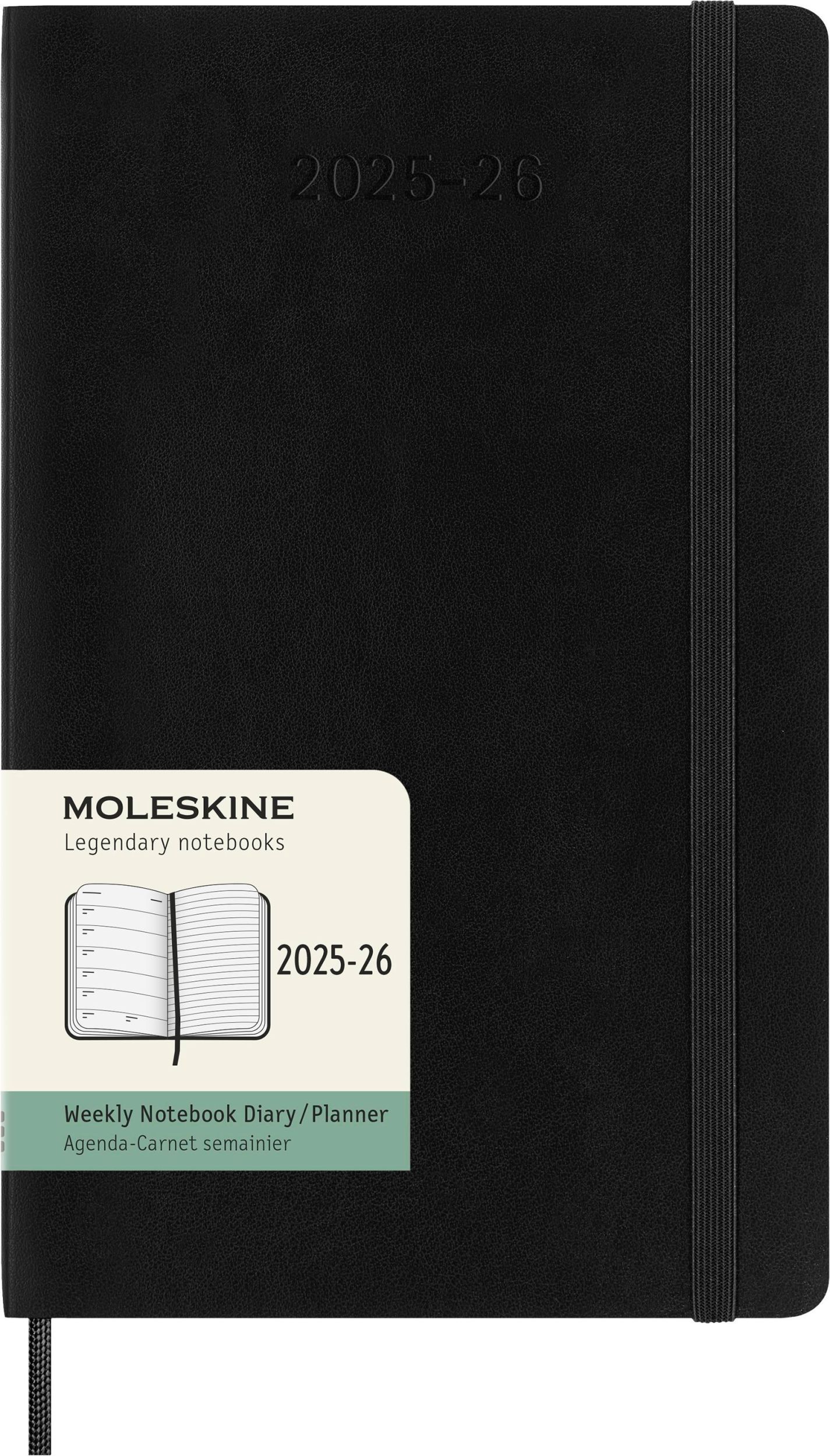 Bild: 8056999275426 | Moleskine 18 Monate Wochenkalender 2025/2026, L/A5, 1 Wo = 1 Seite,...