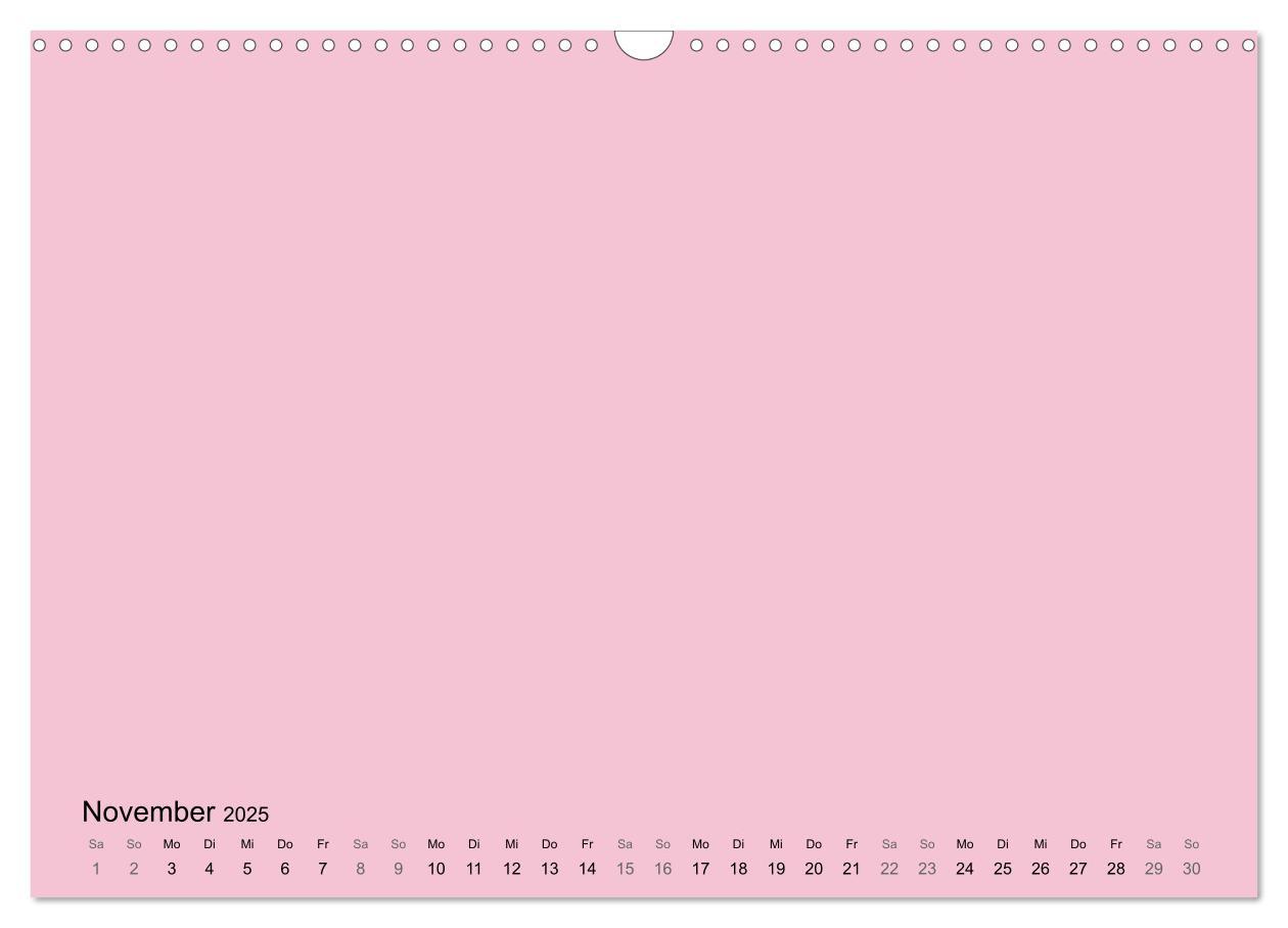 Bild: 9783435215812 | DIY Bastel-Kalender -Warme Pastell Farben- Zum Selbstgestalten...