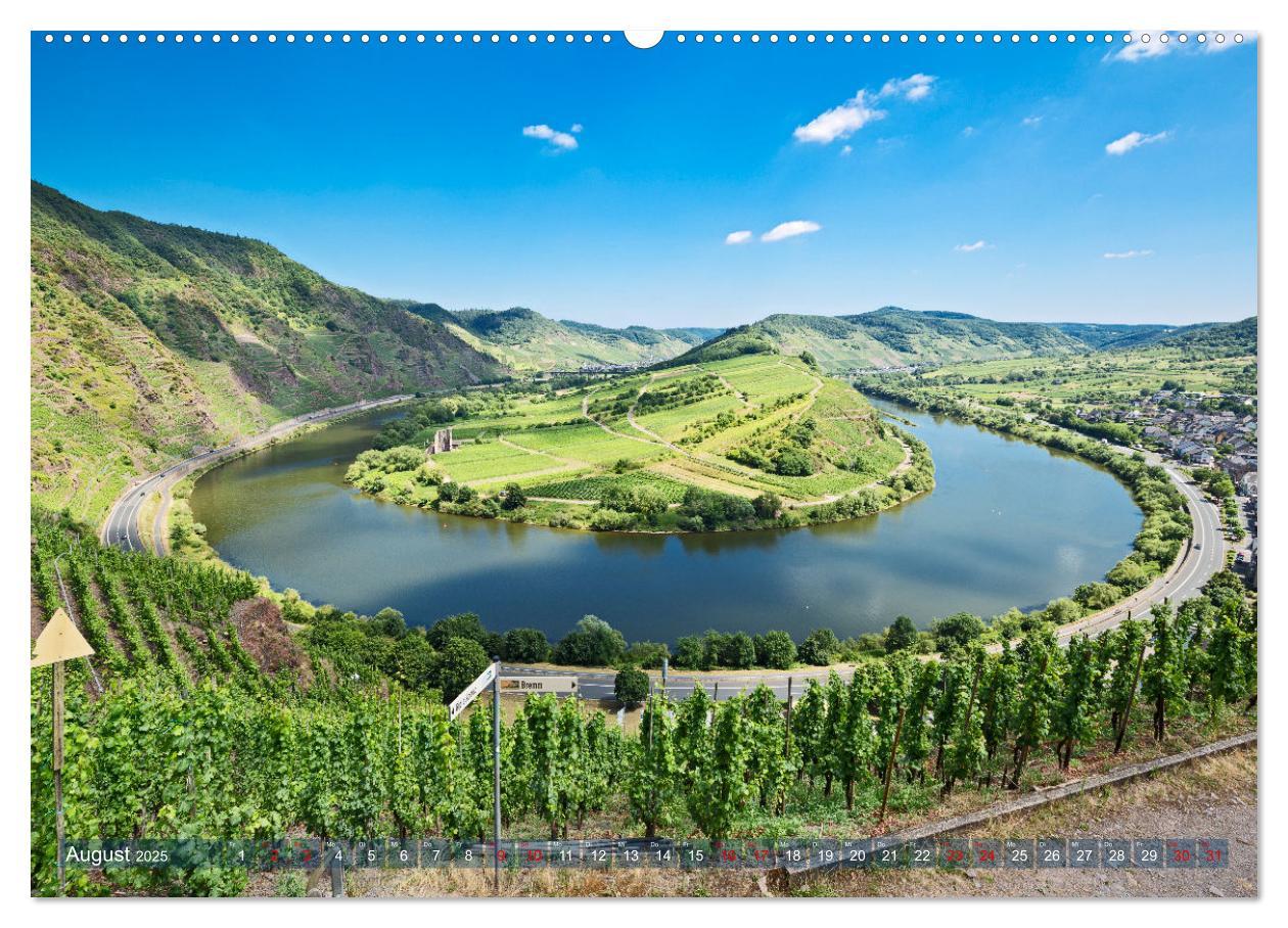 Bild: 9783383946677 | Sehnsuchtsziel Mosel (Wandkalender 2025 DIN A2 quer), CALVENDO...