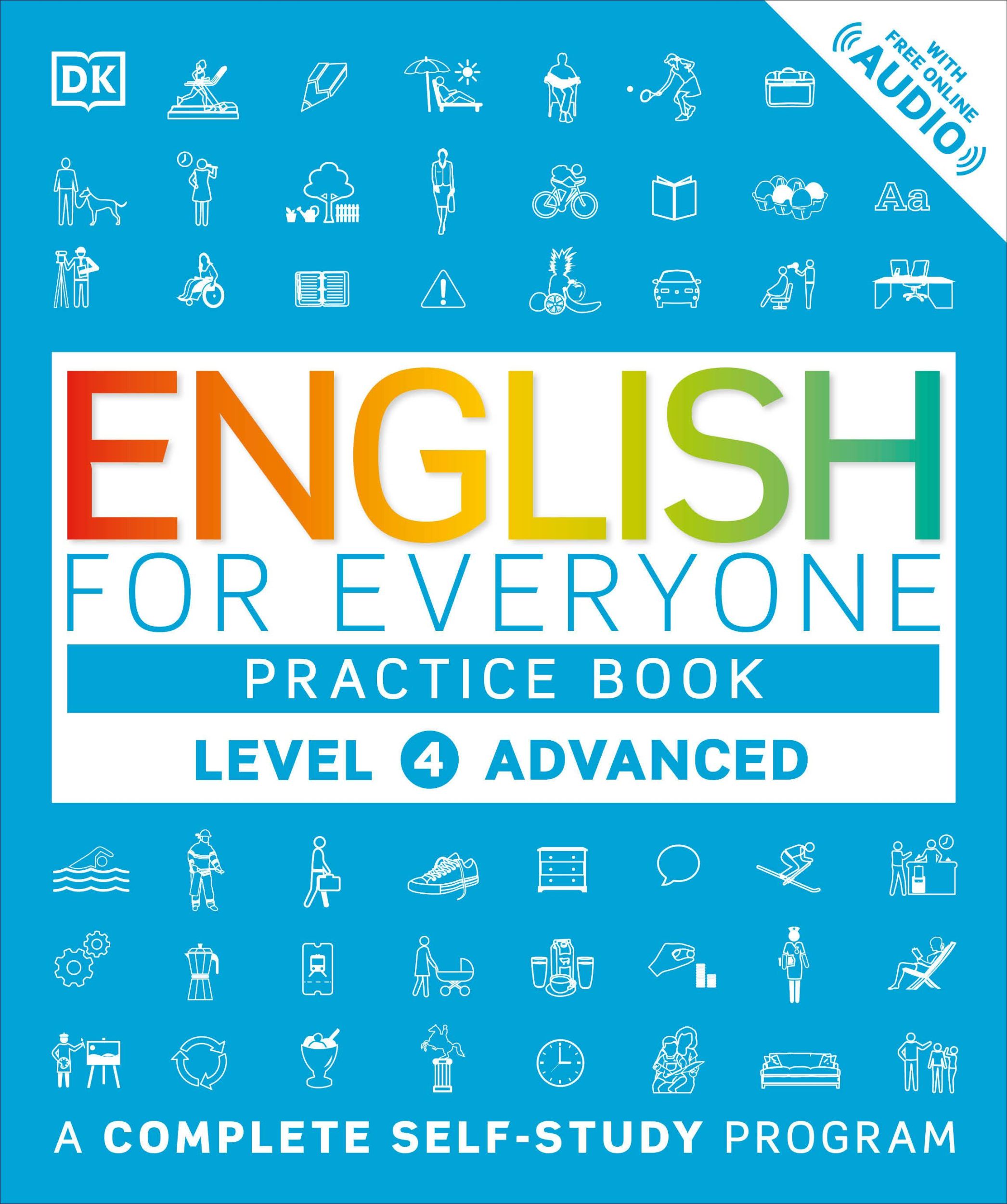 Cover: 9781465448675 | English for Everyone: Level 4: Advanced, Practice Book | Dk | Buch