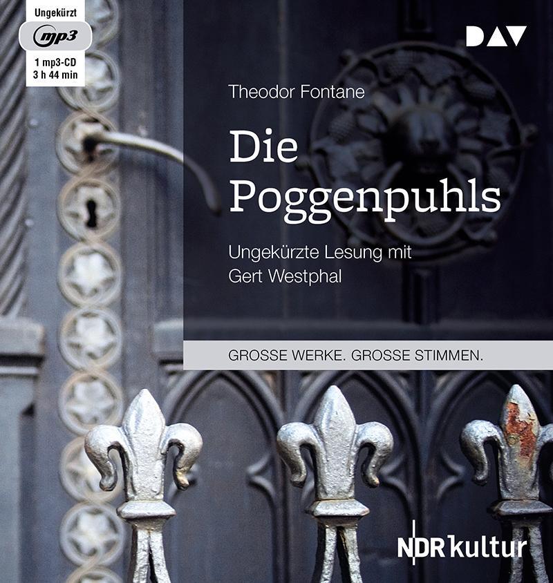 Cover: 9783862316304 | Die Poggenpuhls | Ungekürzte Lesung mit Gert Westphal | Fontane | MP3