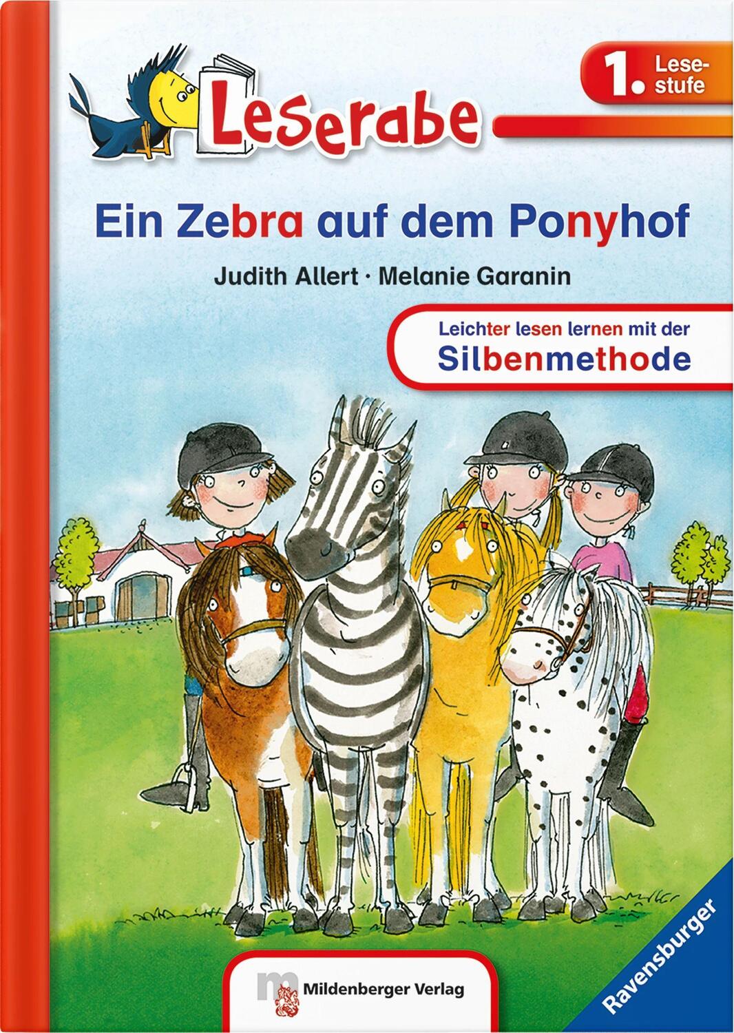 Cover: 9783619144730 | Leserabe - Ein Zebra auf dem Ponyhof | Band 24, Lesestufe 1 | Allert