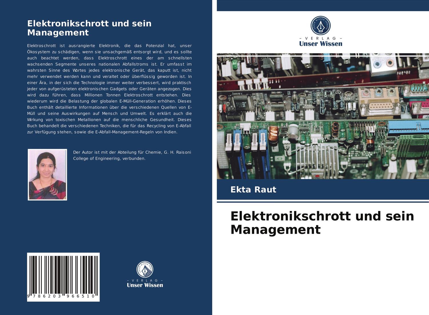 Cover: 9786203966510 | Elektronikschrott und sein Management | Ekta Raut | Taschenbuch | 2021