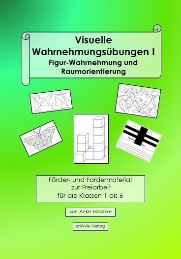 Cover: 9783944341408 | Visuelle Wahrnehmungsübungen. Bd.1 | Anke Nitschke | Taschenbuch
