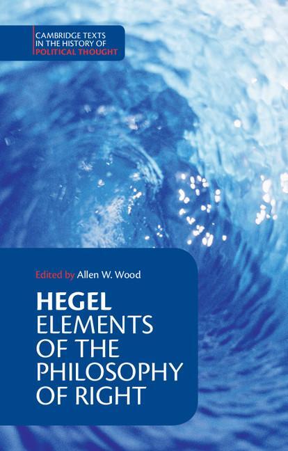Cover: 9780521348881 | Hegel | Elements of the Philosophy of Right | Hegel | Taschenbuch