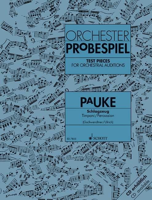 Cover: 9783795797324 | Orchester-Probespiel Pauke / Schlagzeug | Hans Jochen Ulrich (u. a.)