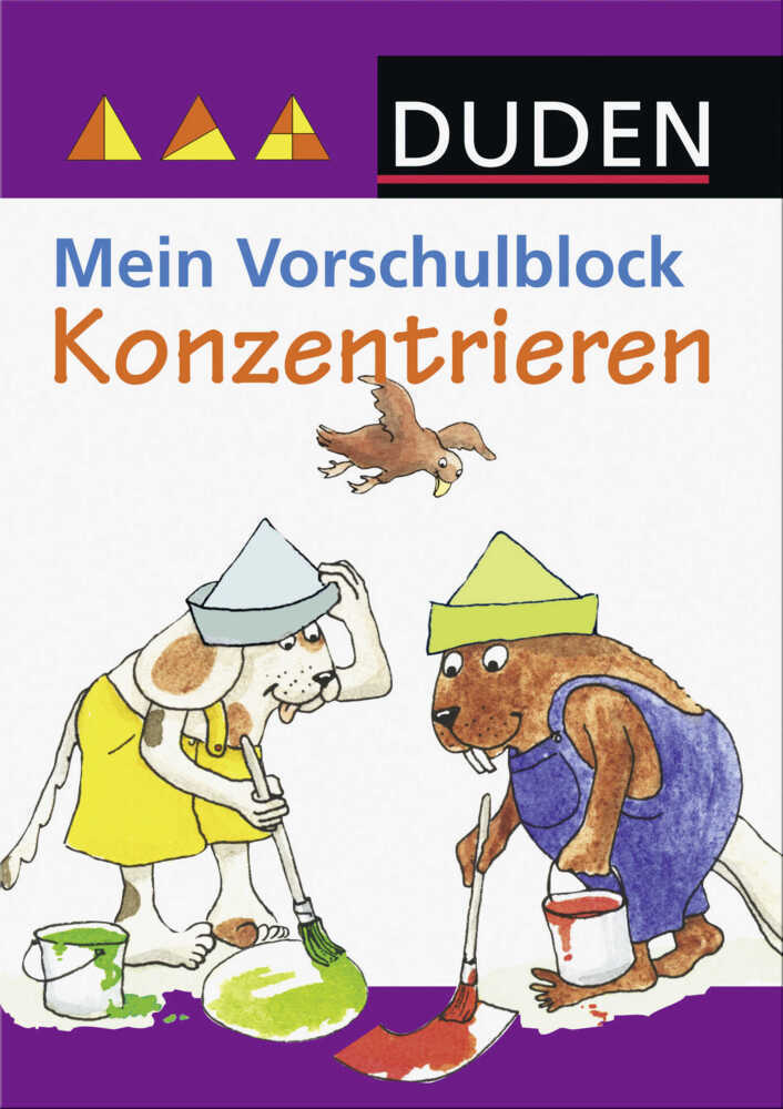 Cover: 9783737330220 | Duden: Mein Vorschulblock - Konzentrieren | Denkspiele für zu Hause