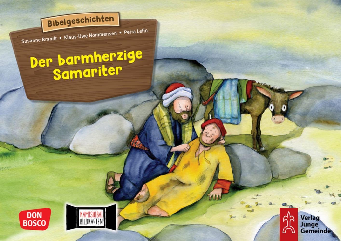 Cover: 4260179510748 | Der barmherzige Samariter. Kamishibai Bildkartenset | Brandt (u. a.)