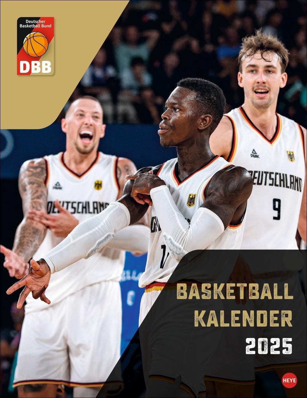 Cover: 9783756413324 | DBB Basketball Posterkalender 2025 | Kalender | 15 S. | Deutsch | 2025