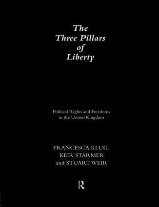 Cover: 9780415096423 | The Three Pillars of Liberty | Francesca Klug (u. a.) | Taschenbuch