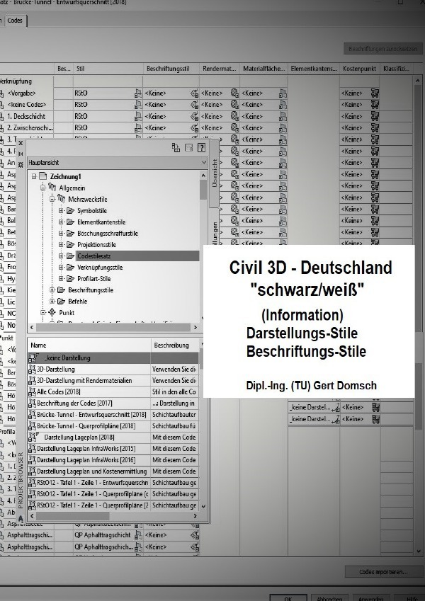 Cover: 9783752962727 | Cvil 3D Deutschland / Civil 3D-Deutschland, 2. Buch, "schwarz/weiß"...