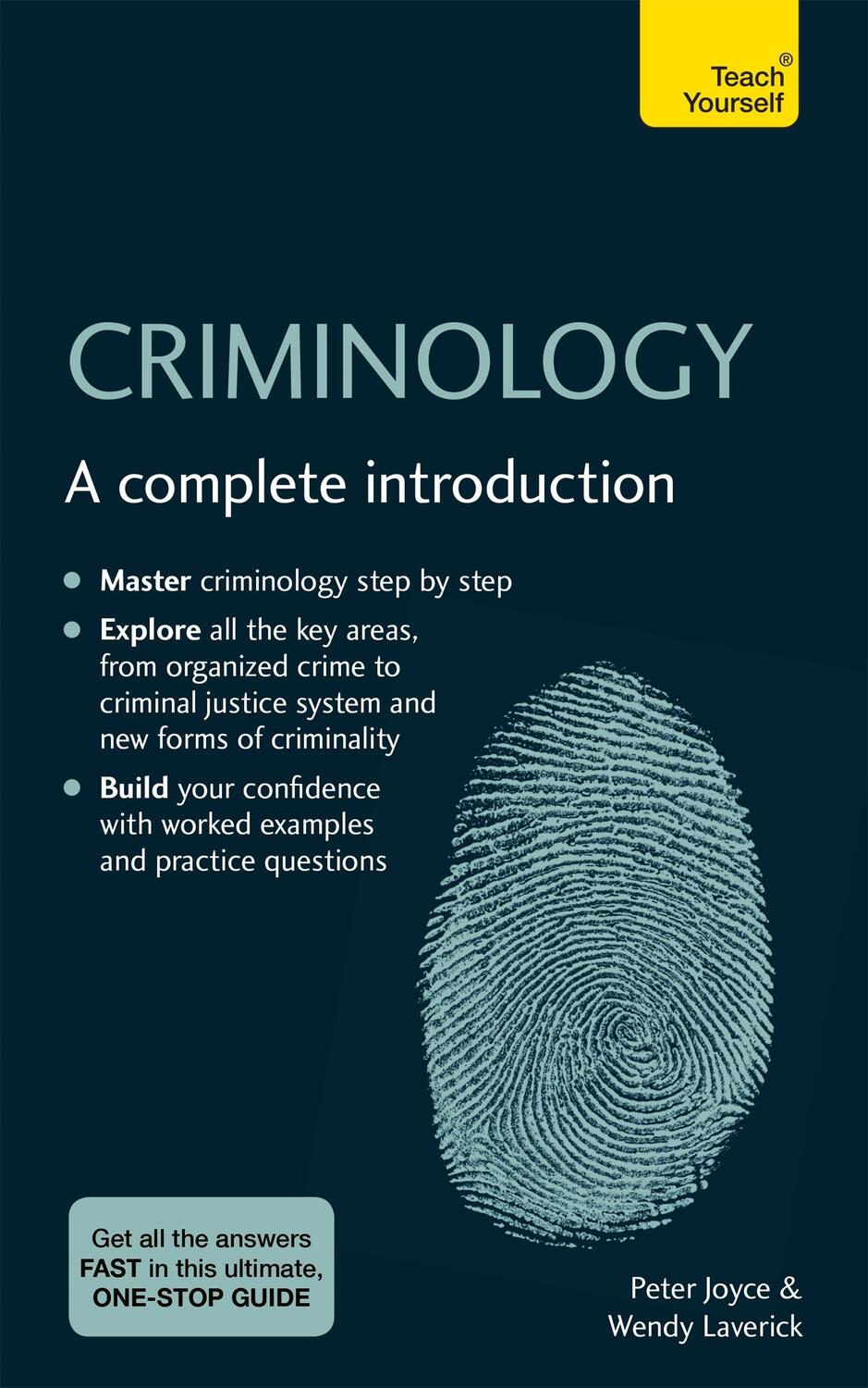 Cover: 9781529397970 | Criminology | A complete introduction | Peter Joyce (u. a.) | Buch