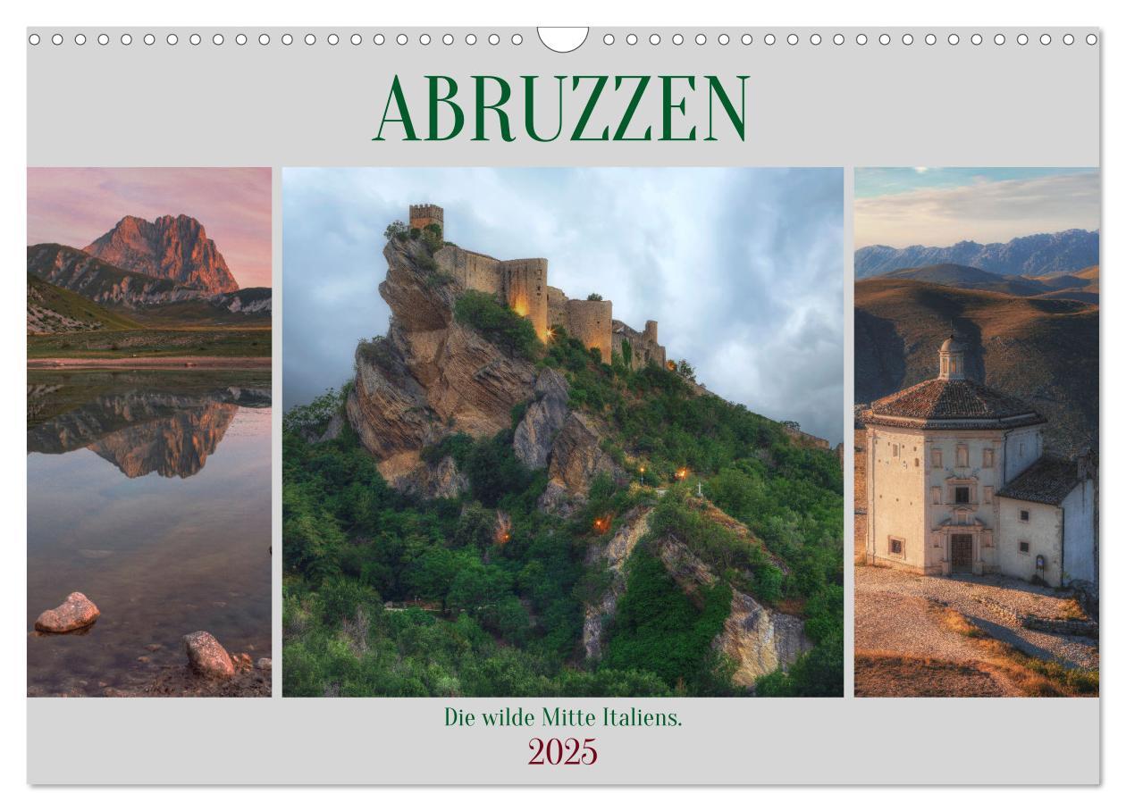 Cover: 9783383947612 | Abruzzen - Die wilde Mitte Italiens (Wandkalender 2025 DIN A3...