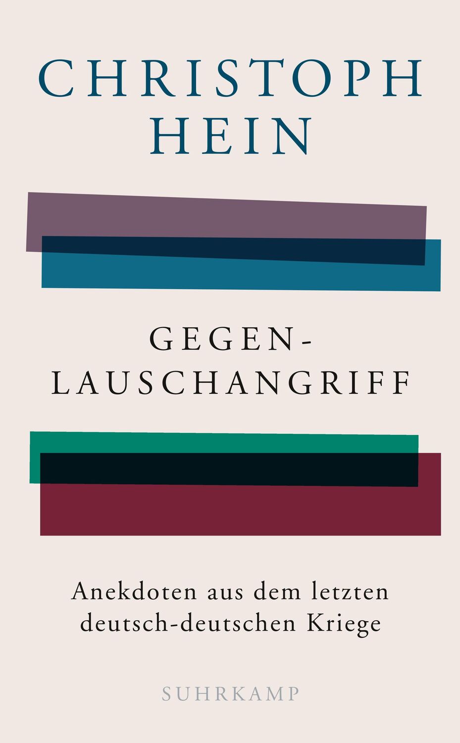 Cover: 9783518469934 | Gegenlauschangriff | Christoph Hein | Buch | 122 S. | Deutsch | 2019