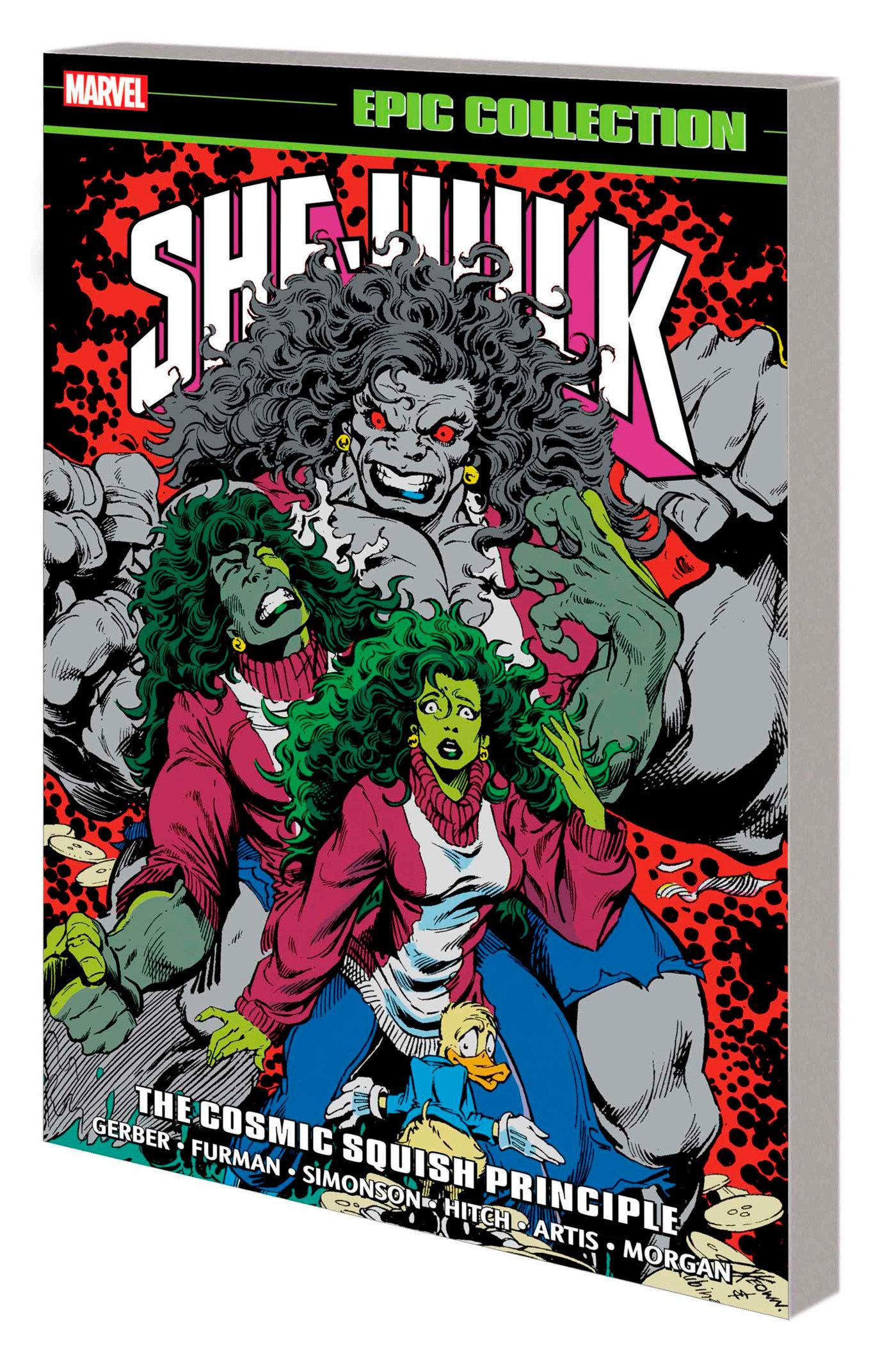 Cover: 9781302951634 | She-Hulk Epic Collection: The Cosmic Squish Principle | Gerber (u. a.)