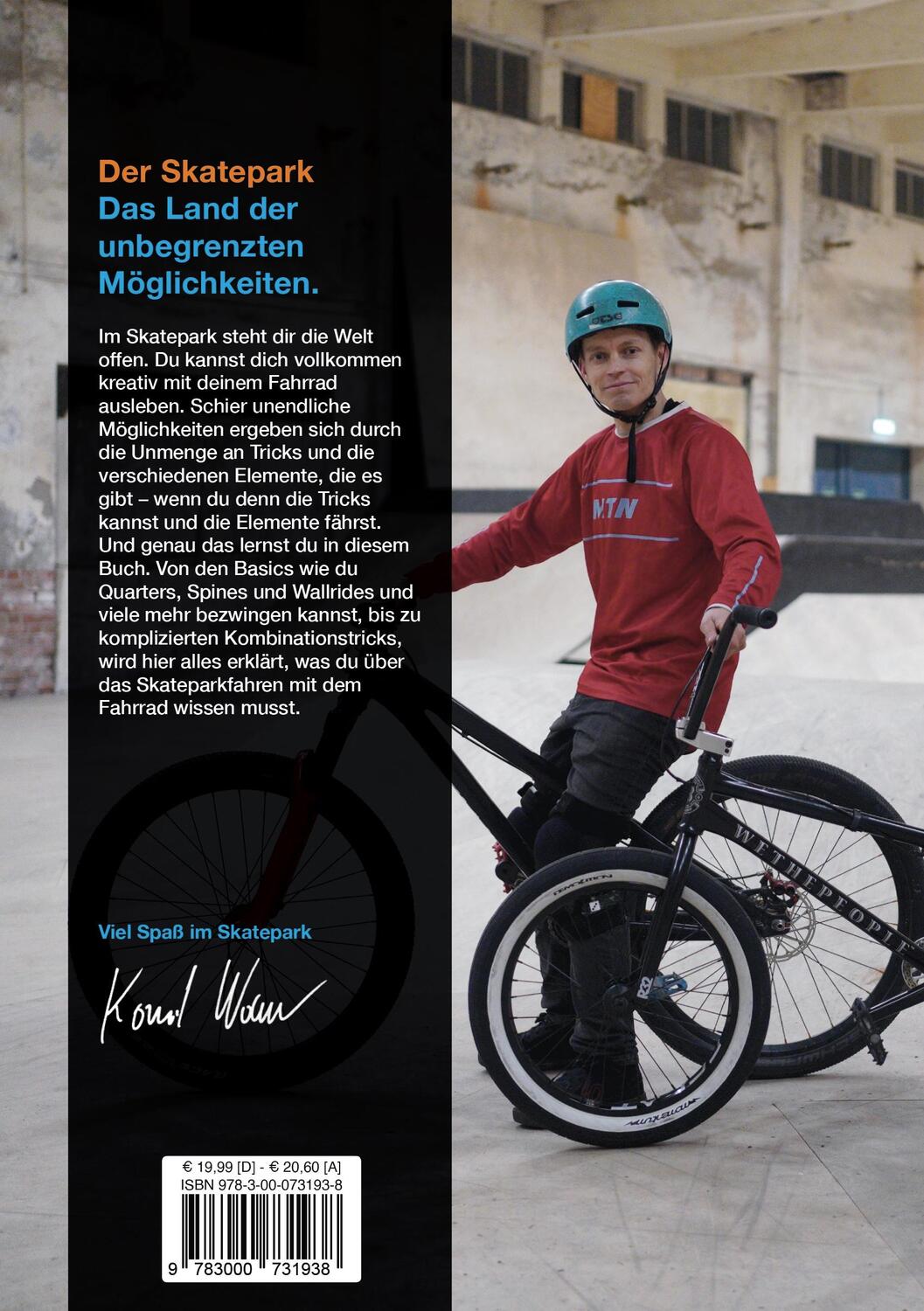 Rückseite: 9783000731938 | Skatepark-Tricks für Mountainbike und BMX | Konrad Wauer | Taschenbuch