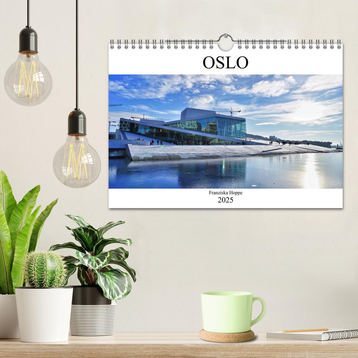 Bild: 9783435277827 | Oslo - Norwegen (Wandkalender 2025 DIN A4 quer), CALVENDO...