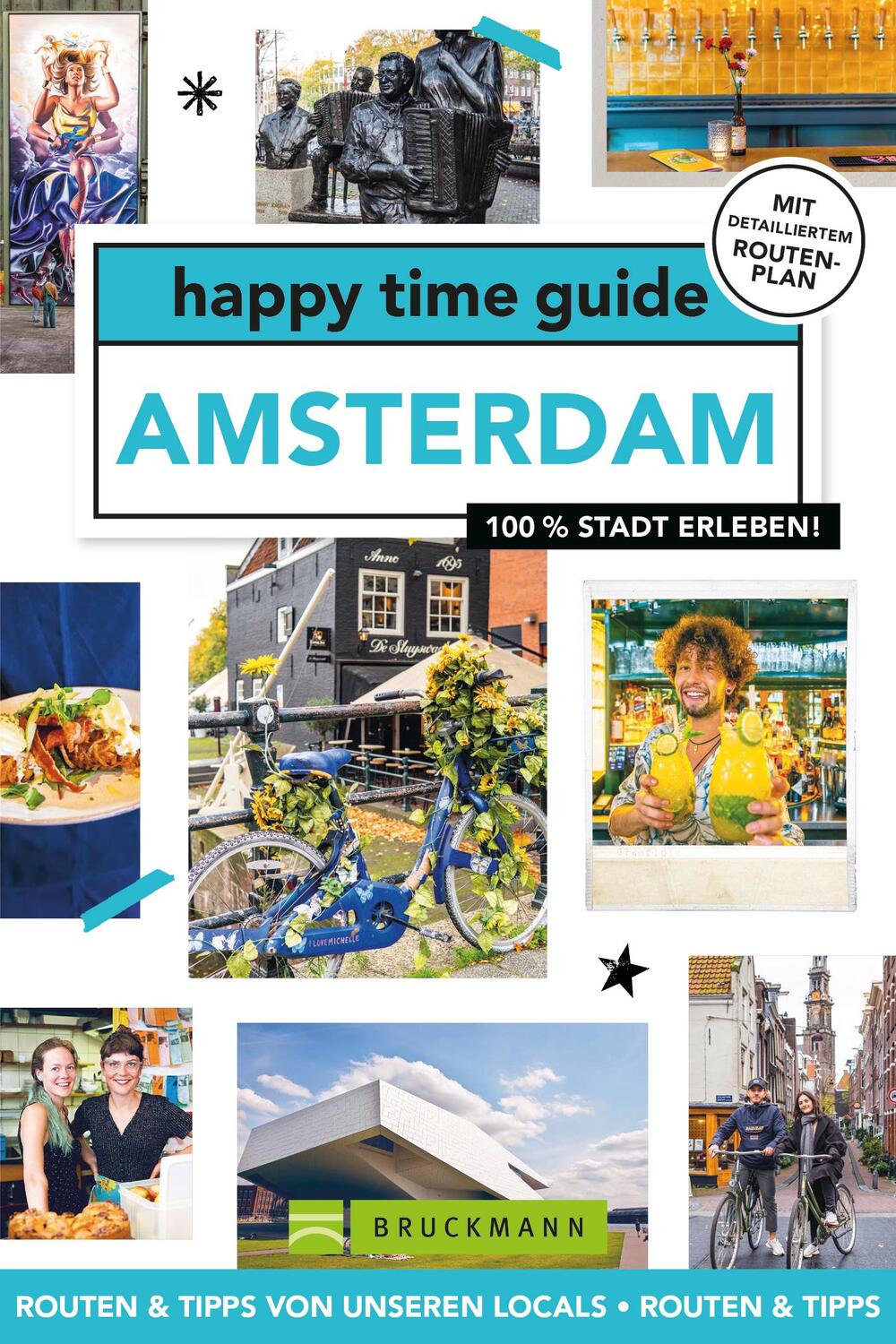 Cover: 9783734330612 | happy time guide Amsterdam | 100 % Stadt erleben | Mirte Vreemann