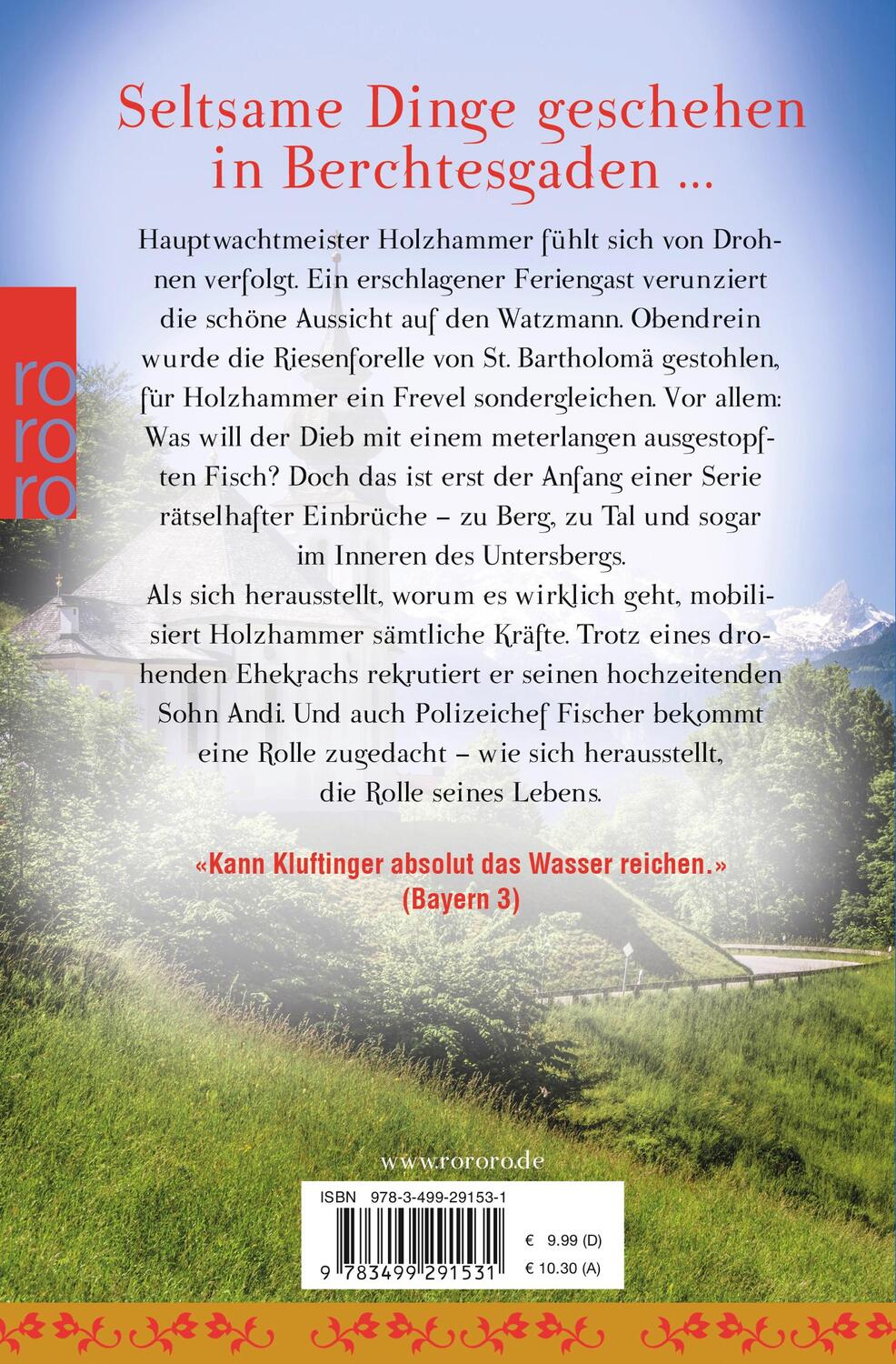 Rückseite: 9783499291531 | Mord am Toten Mann | Ein Alpen-Krimi | Fredrika Gers | Taschenbuch